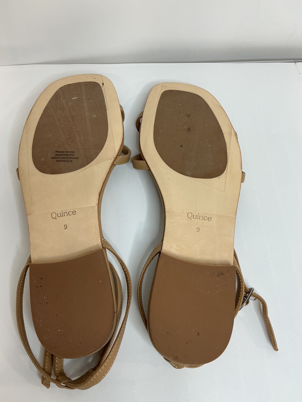 Italian Leather Ankle Strap Sandal - Picture 3 of 3